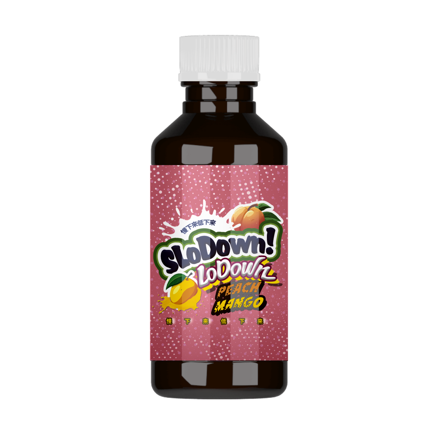 SloDown LoDown - Peach Mango THC Syrup