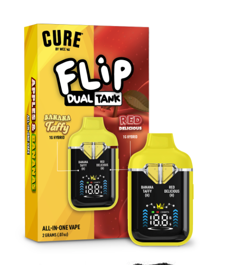 Flip Dual Tank - Live Resin Vape - WCC X Bay Smokes 2g